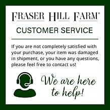 Fraser Hill Farm 25-In. Lightly Flocked Wreath Door or Wall Hanging...