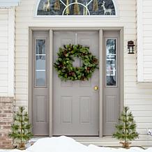 Fraser Hill Farm 3-ft. Farmhouse Fir Christmas Tree with Burlap Bag