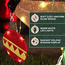 Fraser Hill Farm 3-Ft. Light-Up LED Reindeer Christmas Decoration w...