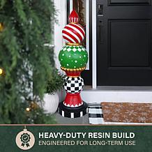Fraser Hill Farm 3.9-Ft. Fancy Christmas Finial