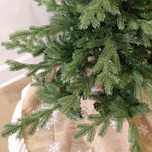 Fraser Hill Farm 4-Ft. Foxtail Pine Unlit Artificial Christmas Tree...