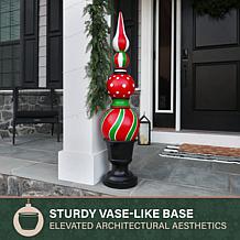 Fraser Hill Farm 4.2-Ft. Whimsical Christmas Finial