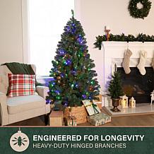 Fraser Hill Farm Fraser Hill Noel Pine 6-Ft. Artificial Christmas T...