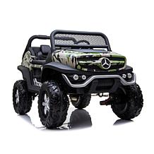 Freddo Toys 12V Mercedes Benz Unimog 2-Seater Ride-on Car