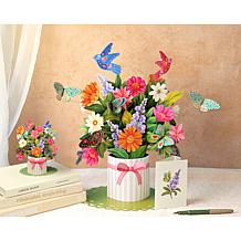 Freshcut Paper Classic and Mini Springtime Popup Card Kit - Set of 6 