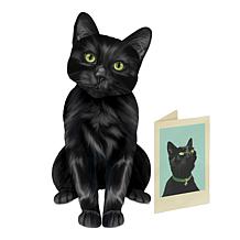 Freshcut Paper Set of 3 Pop-Up Pet Greeting Cards w/Accessories