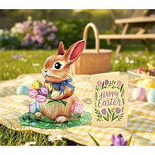 Freshcut Paper Set of 4 Easter Pop-Up Cards With Envelopes