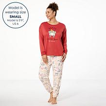 FRIENDSGIVING 2pc Knit PJ Set