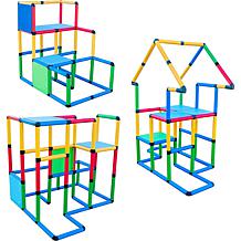 Funphix 296-Pc Create & Play Life-Size Structures Deluxe Set