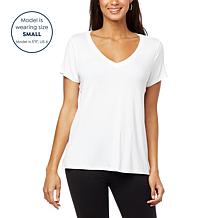 G by Giuliana 2-pack EcoLuxe Perfect V-Neck Tees