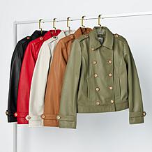 G by Giuliana Black Label Genuine Leather Jacket