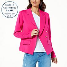 G by Giuliana Black Label Papa DePandi Collab Heart Blazer