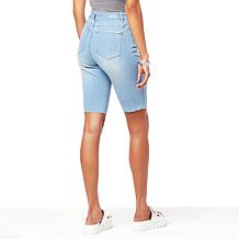 G by Giuliana Distressed Denim Bermuda Short