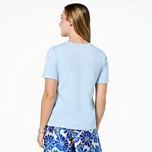 G by Giuliana Embellished Crewneck Tee