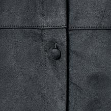 G by Giuliana Faux Suede Button-Down Shirt