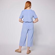 G by Giuliana Paradise Sun Terry Knit Top and Pant Set 