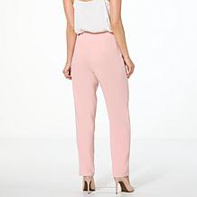 G by Giuliana Pull-On Straight-Leg Ankle Pant
