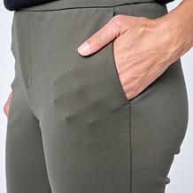 G by Giuliana Roma Knit Slim Leg Trouser Pant