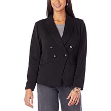 G by Giuliana Sandwash Scuba Knit Blazer