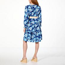 G by Giuliana Serafina Tiered V-Neck Dress
