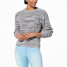 G by Giuliana Space Dyed Pullover Sweater