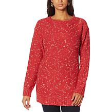 G by Giuliana Sparkle Knit Party Sweater