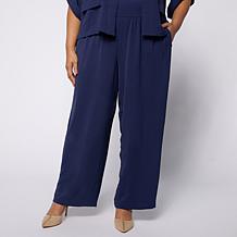 G by Giuliana Stretch Woven Pull-On Pant