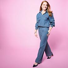 G by Giuliana Tencel Wide Leg Pant