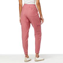 G by Giuliana Weekender Knit Twill Cargo Jogger