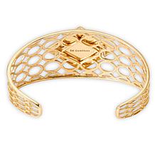 GemHues Bronze Lattice Adjustable Cuff Bracelet