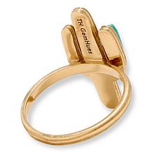 Gemhues Composite Turquoise Cactus Ring