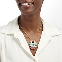 GemHues Gemstone Multi-Bar Necklace
