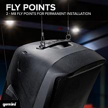 Gemini 15 Inch Active Bluetooth Loudspeaker with Stand
