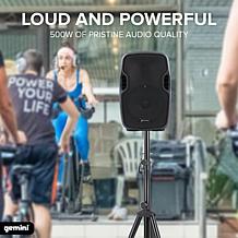 Gemini AS-08TOGO 8 Inch woofer Portable Powered Bluetooth Speaker