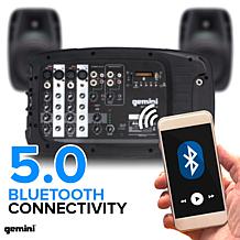 Gemini ES-210MXBLU-ST Portable PA System Pack
