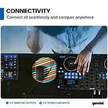 Gemini GEM-05USB Compact 5 Channel Bluetooth Mixer