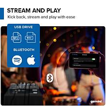 Gemini GEM-08USB Compact 8 Channel Bluetooth Mixer