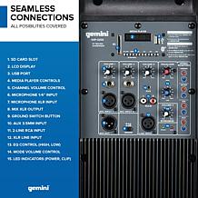 Gemini GSP-2200 Ultra Powerful Bluetooth 15 Inch Speaker