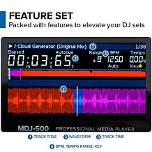 Gemini MDJ-500 Professional Media Player