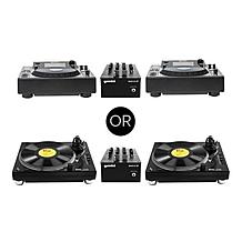 Gemini MXR-01BT 2-Channel Professional DJ Mixer with Bluetooth Input