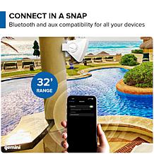 Gemini Sound GHSI-W525BT 6.5" Outdoor Bluetooth Speakers Pair IP44