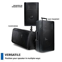 Gemini Sound GSP-5500 Elite 15" Active DJ PA Speaker with Bluetooth