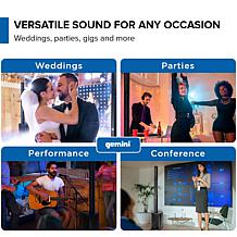 Gemini WPX-2000 Powered Column Array PA Speaker System