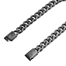 Geoffrey Beene Men's Cuban Curb-Link Magnetic Clasp Bracelet