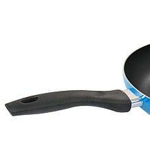 Gibson Home 10" Aluminum Frying Pan, Blue - 2 Piece