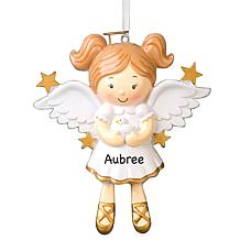 Girl Angel Personalized Ornament