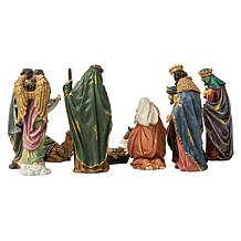 Glitzhome 12-pc Oversized Resin Nativity Figurine Set