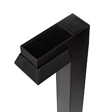 Glitzhome 15" Set of 6 Solar Powered SMD LED Pathway Ground Light