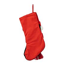 Glitzhome 19in. H 3D Penguin Hooked Stocking