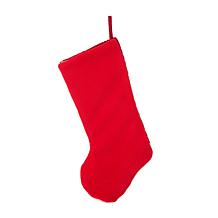 Glitzhome 20" Reindeer Hooked Stocking